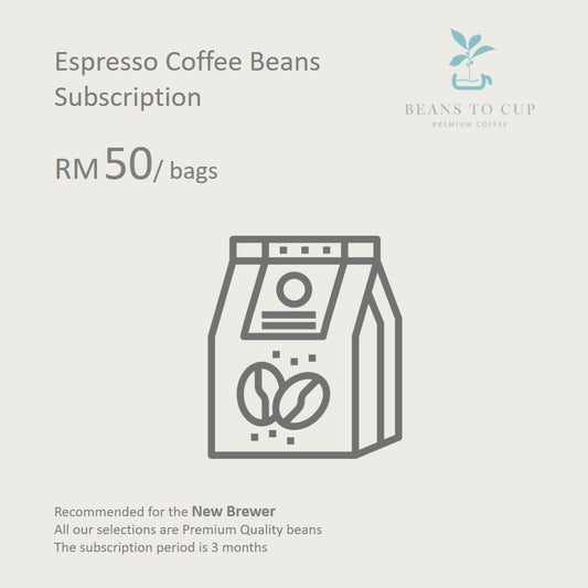Single Origin Espresso Beans Subscription- Dark