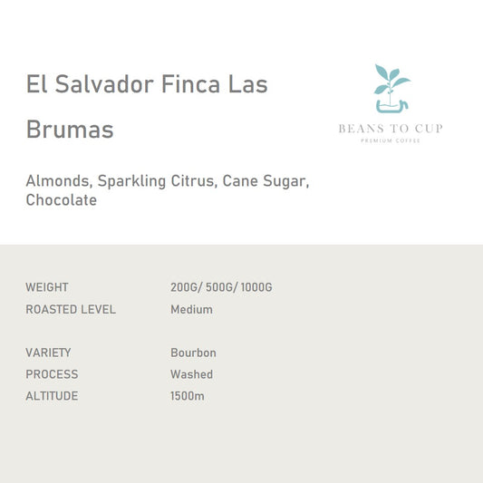 Single Origin- El Salvador Finca Las Brumas