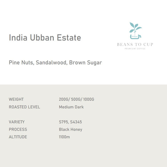 Single Origin - India Ubban Estate