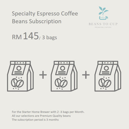 Specialty Single Origin Espresso Beans Subscription