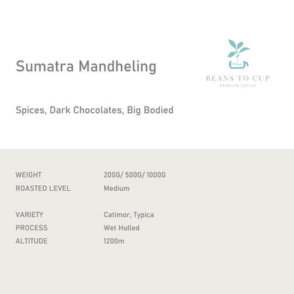 Single Origin- Sumatra Mandheling