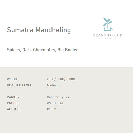 Single Origin- Sumatra Mandheling
