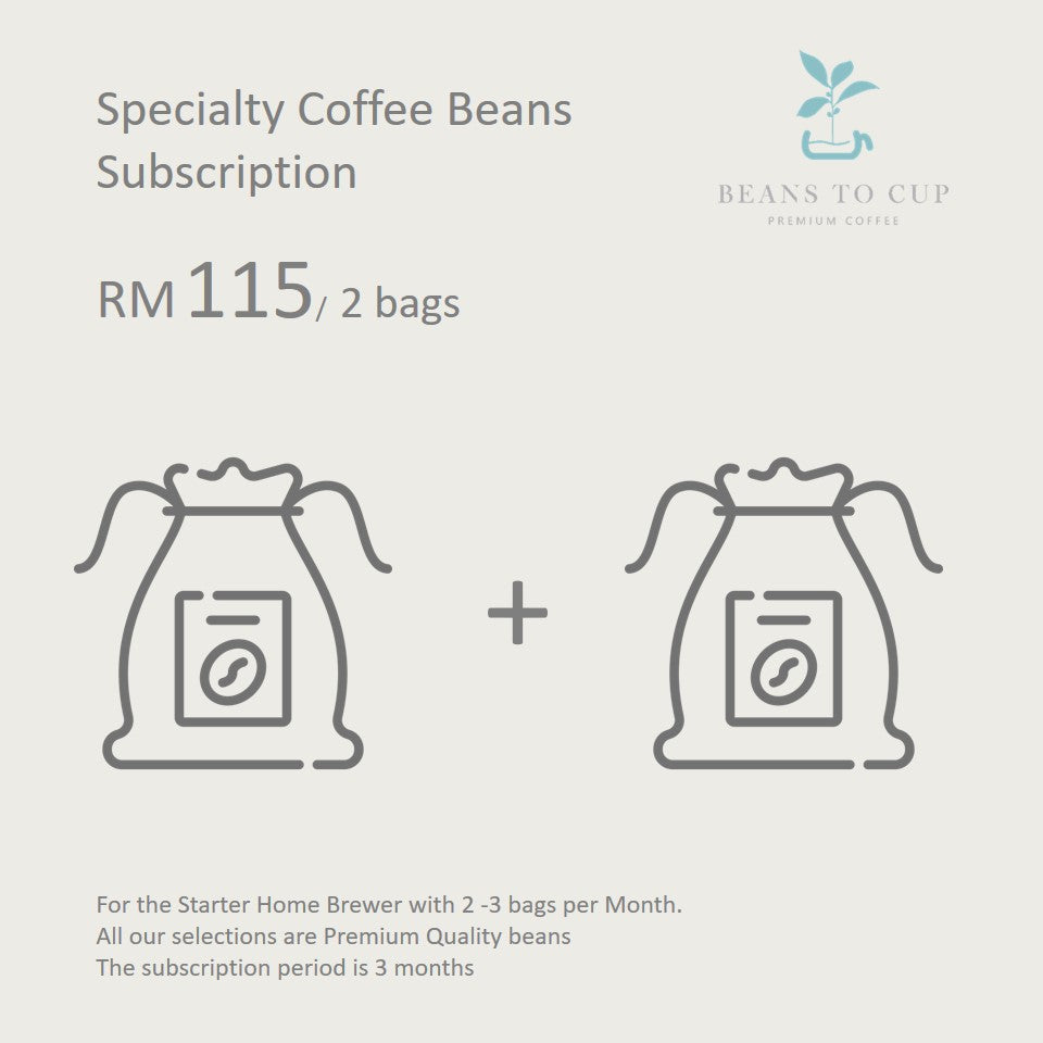 Specialty Single Origin Beans Subscription- Dark
