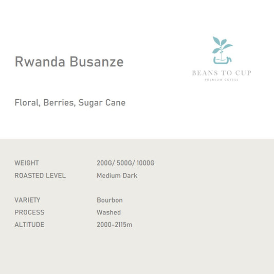 Single Origin- Rwanda Busanze