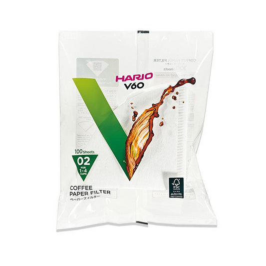 Hario V60 Paper Filter 02 W 100 sheets
